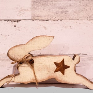 Primitive Rabbit, Farmhouse Decor, Primitive Bunny, Spring Decor