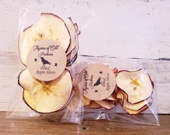 Dried Apple Slices, 20 Slice Pack, Dried FRESH as Ordered, Perfect for Potpourri, Bowl Fillers, Holiday Crafts