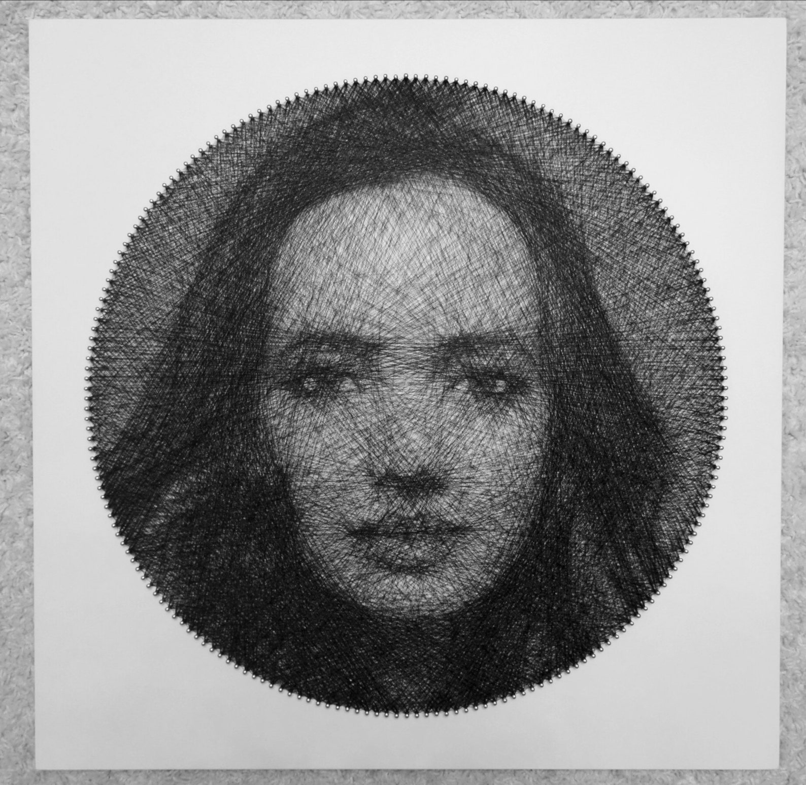 Custom Woman String Art Portrait / Unique Personalized Gift / Etsy