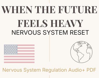 Nervous System Regulation Audio – Political Stress Relief, Emotional Reset (PDF Guide Included)