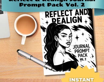 Reflexiona y realinea: Paquete de ejercicios para diario, volumen 2 – Edición con un toque vanguardista