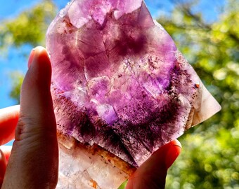 Super 7 Crystal Tower: Amethyst Cacoxenite Melody Stone - Etsy