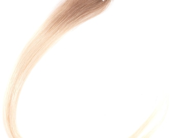 Cinnamon Blonde Ombre Highlights Virgin Human Hair Clip-in - Limited Availability - Custom Designed Colour