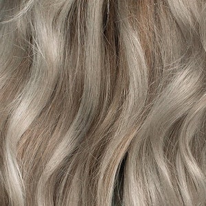 Blonde Grey Highlights - Remy Human Hair Extension Clip in