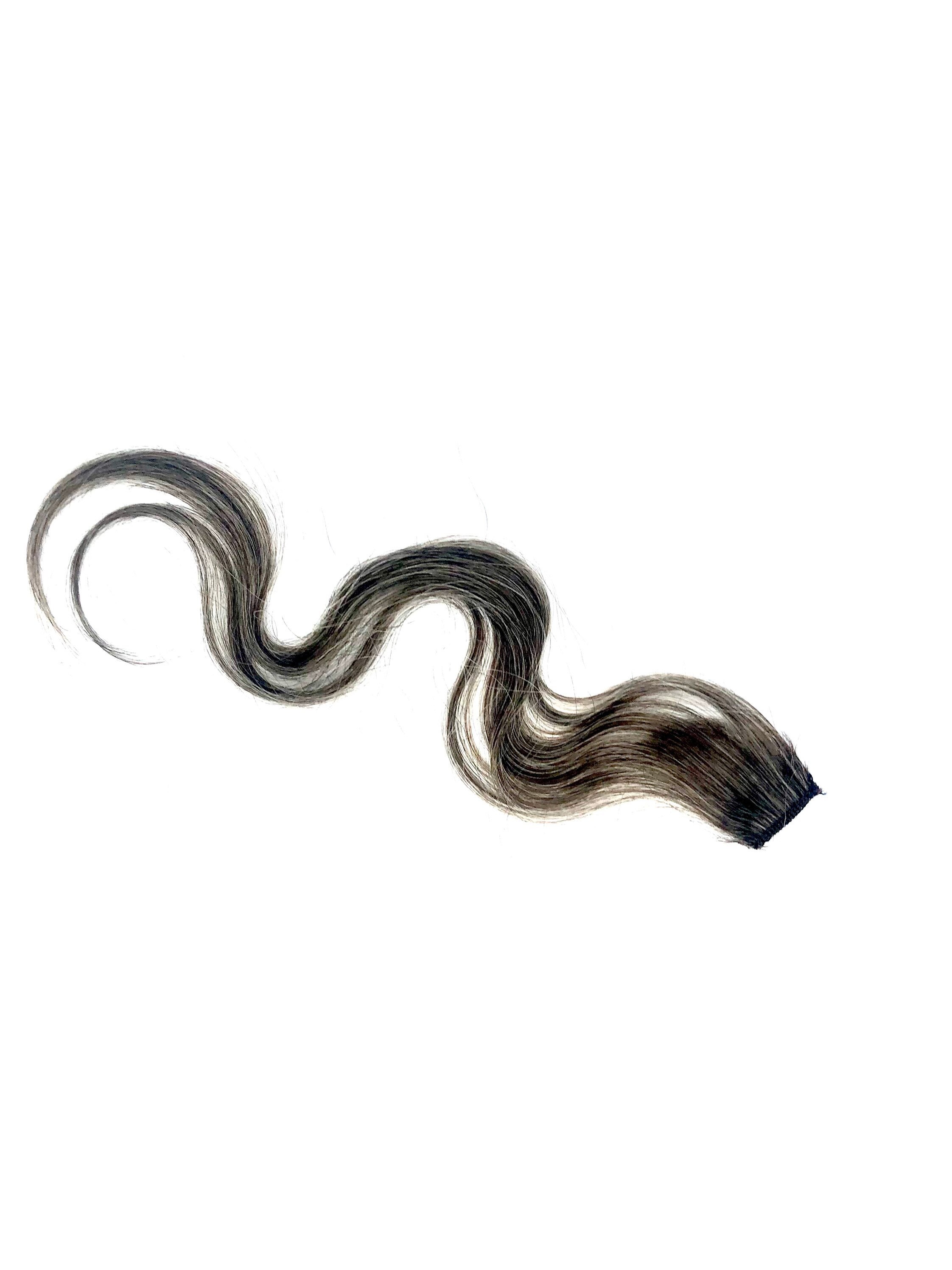 Limited Edition Human Hair Extension Clip in Streak Salt and Etsy