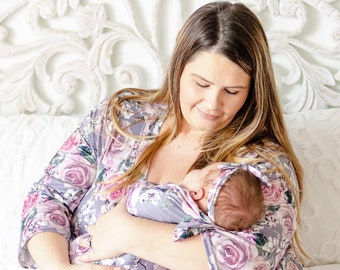 plus size delivery gown