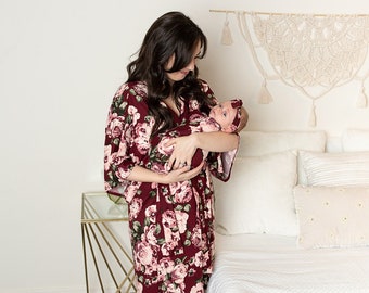 matching baby and mom hospital outfits