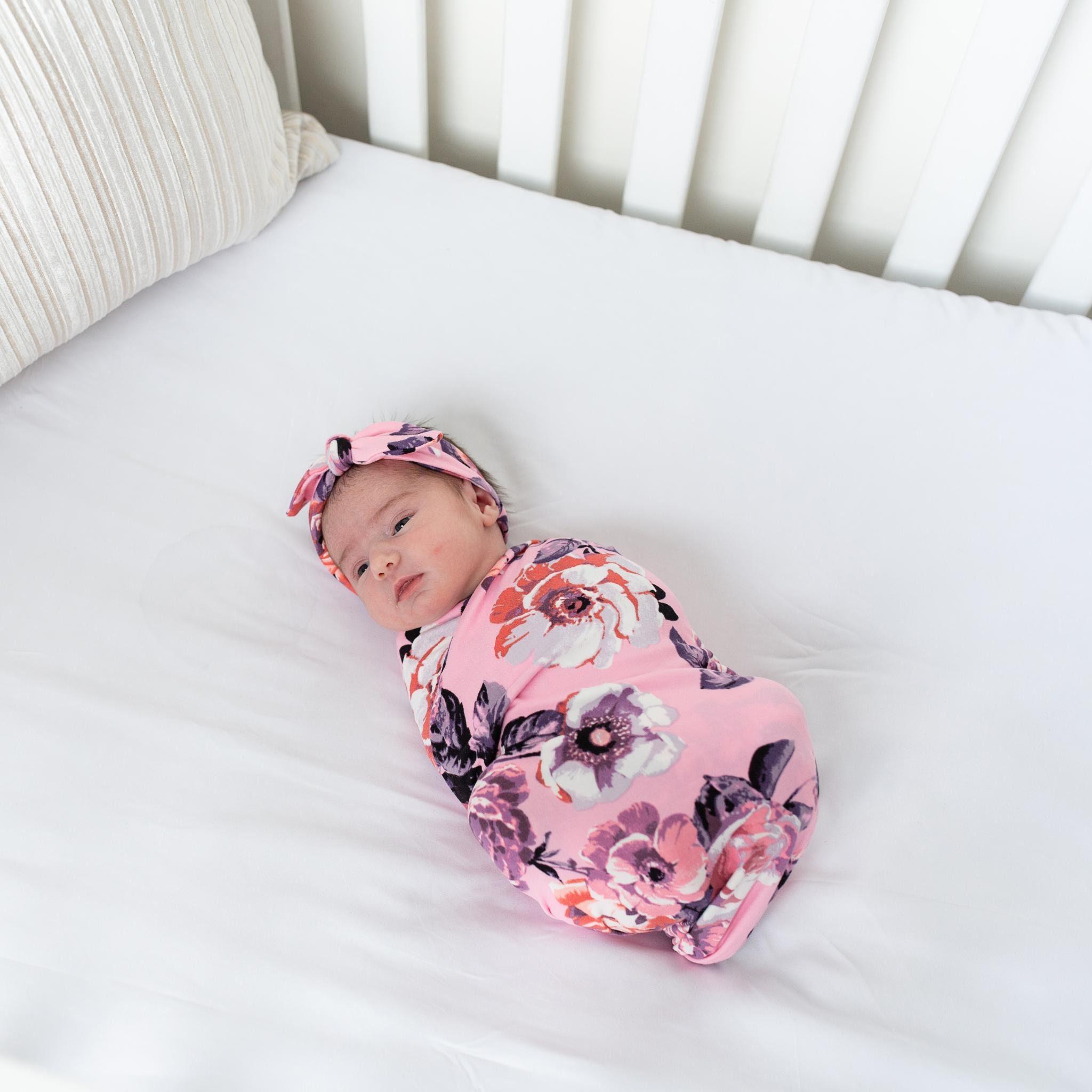 Matching Robe and Swaddle Blanket Robe and Swaddle Set Girl Etsy