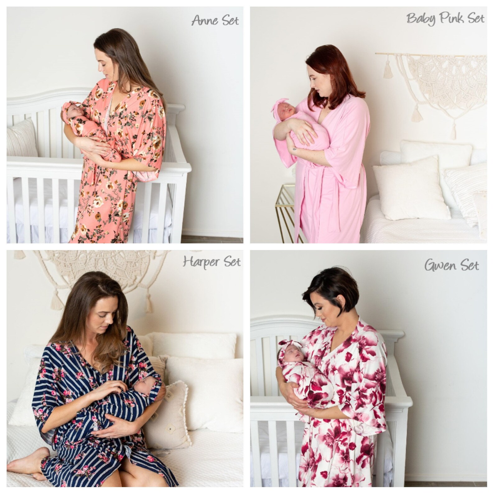 Maternity Robe Mom Robe Maternity Robes Mommy Robe and Etsy