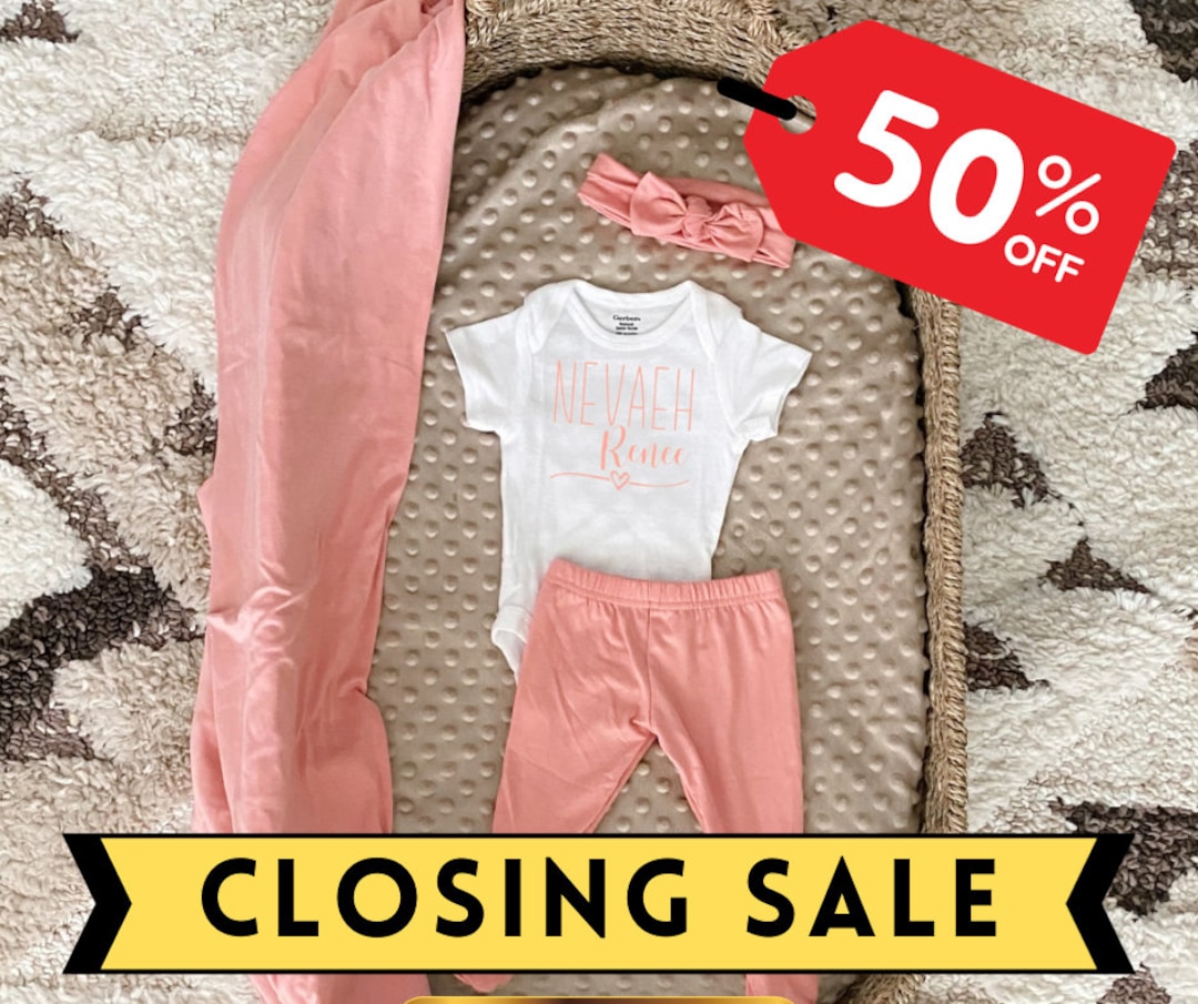 Newborn Gift Set Baby Girl Personalized Gift Personalized Etsy