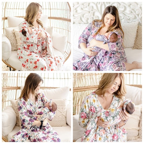 Mommy & Me Match Gown/Robe Set
