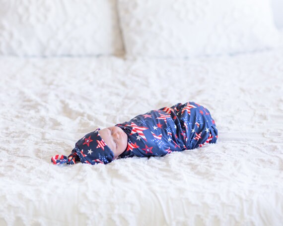 patriotic swaddle
