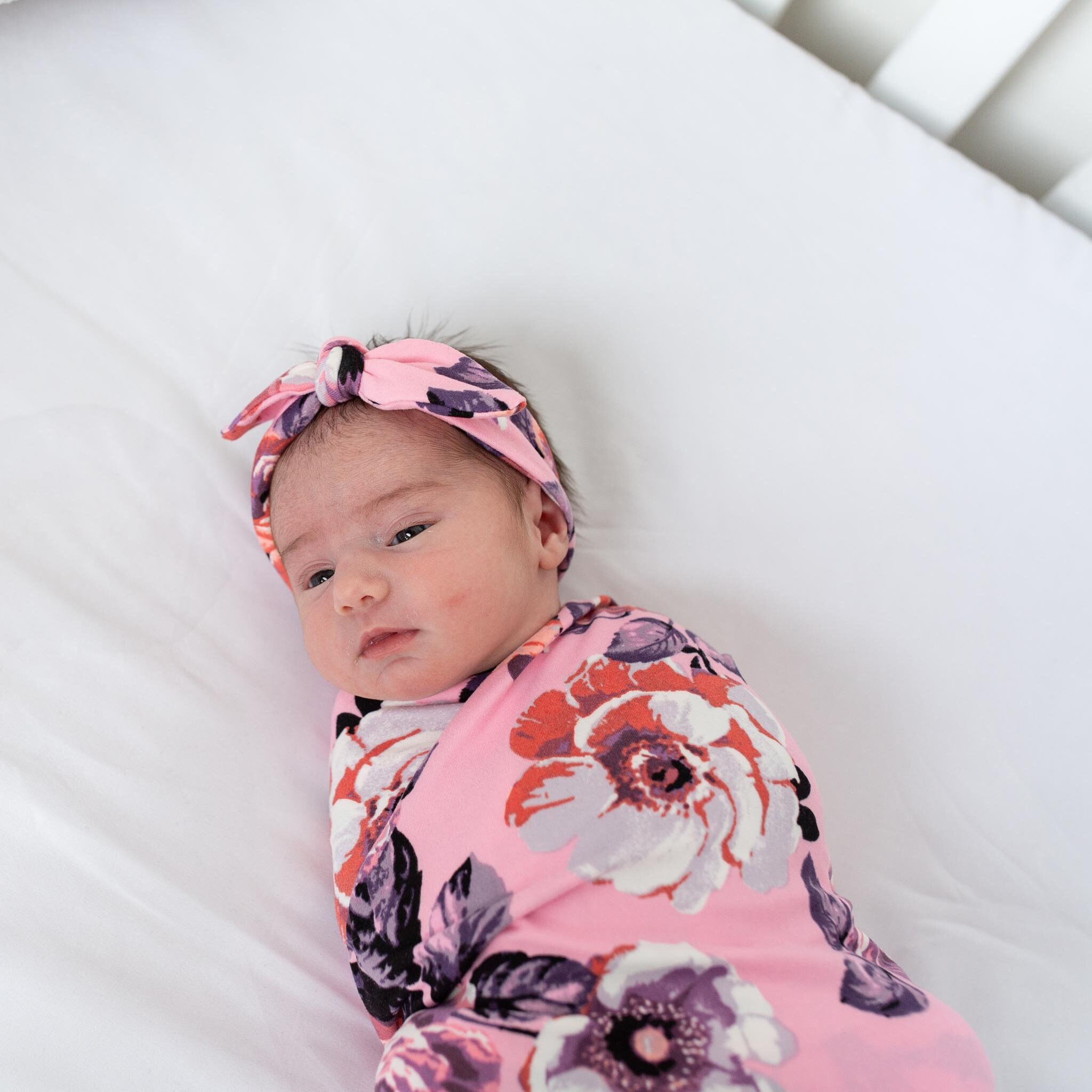 Matching Robe and Swaddle Blanket Robe and Swaddle Set Girl Etsy