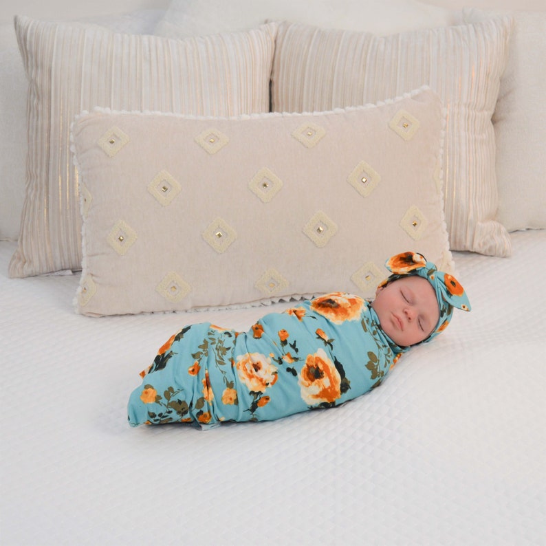 Maternity Robe Robe and Swaddle Set Girl Hospital Robe Etsy