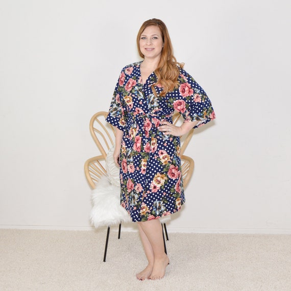 Floral Robe and Swaddle Set Mommy and 