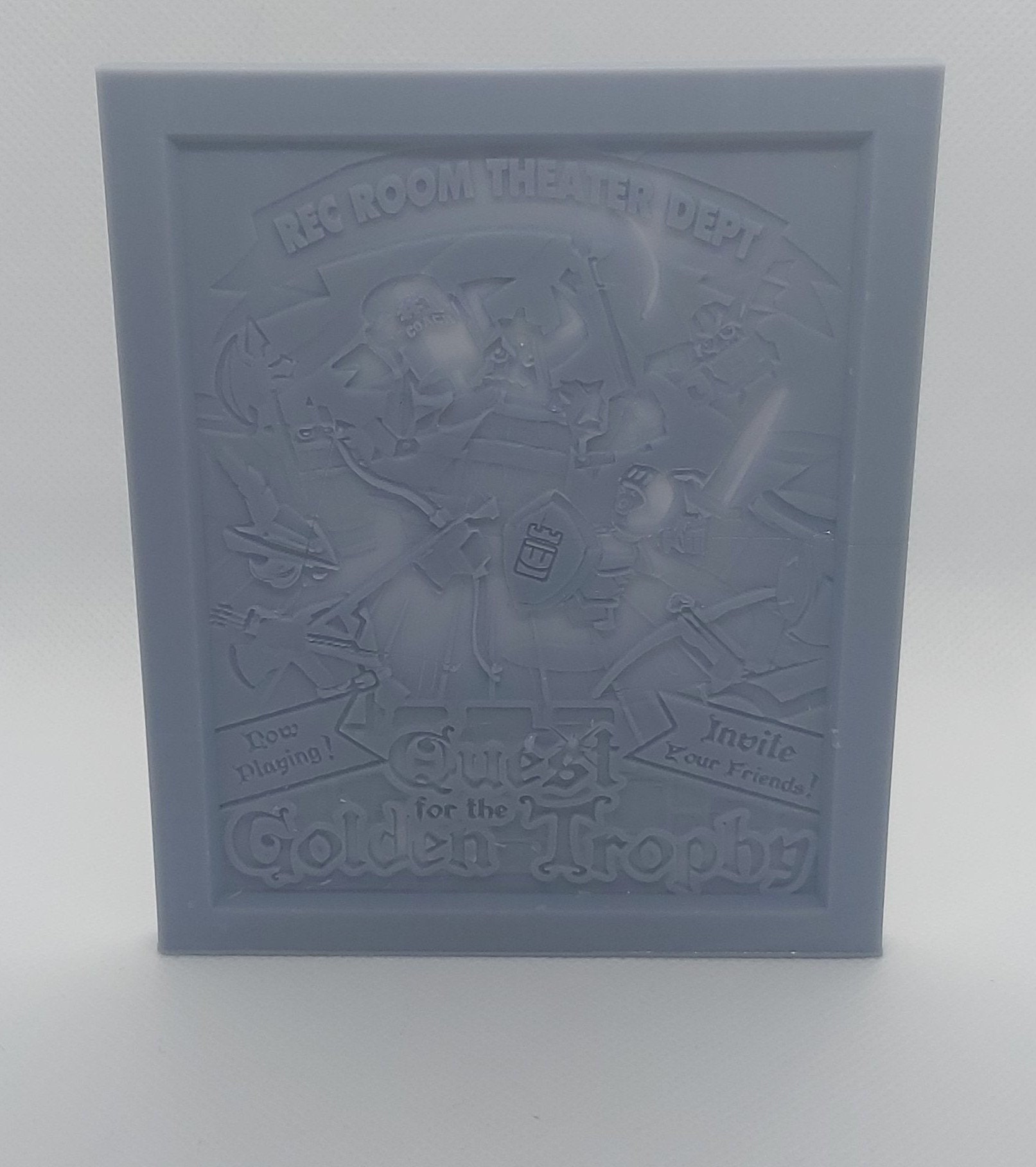 Rec Room Quest Posters Lithophanes - Etsy UK