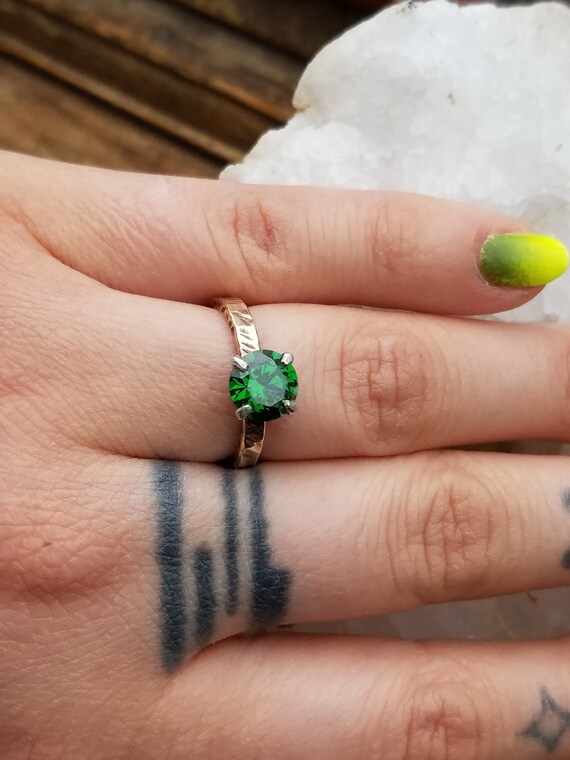 Big green ring sale