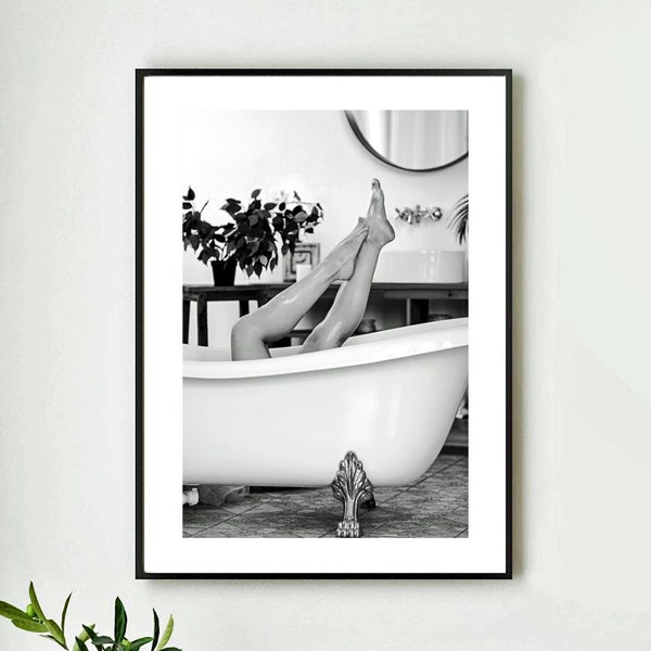 Black White Print - Etsy UK