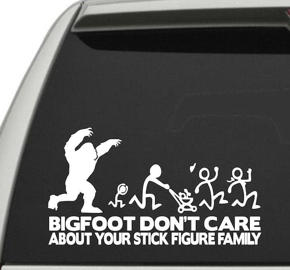 Bigfoot car decal discount