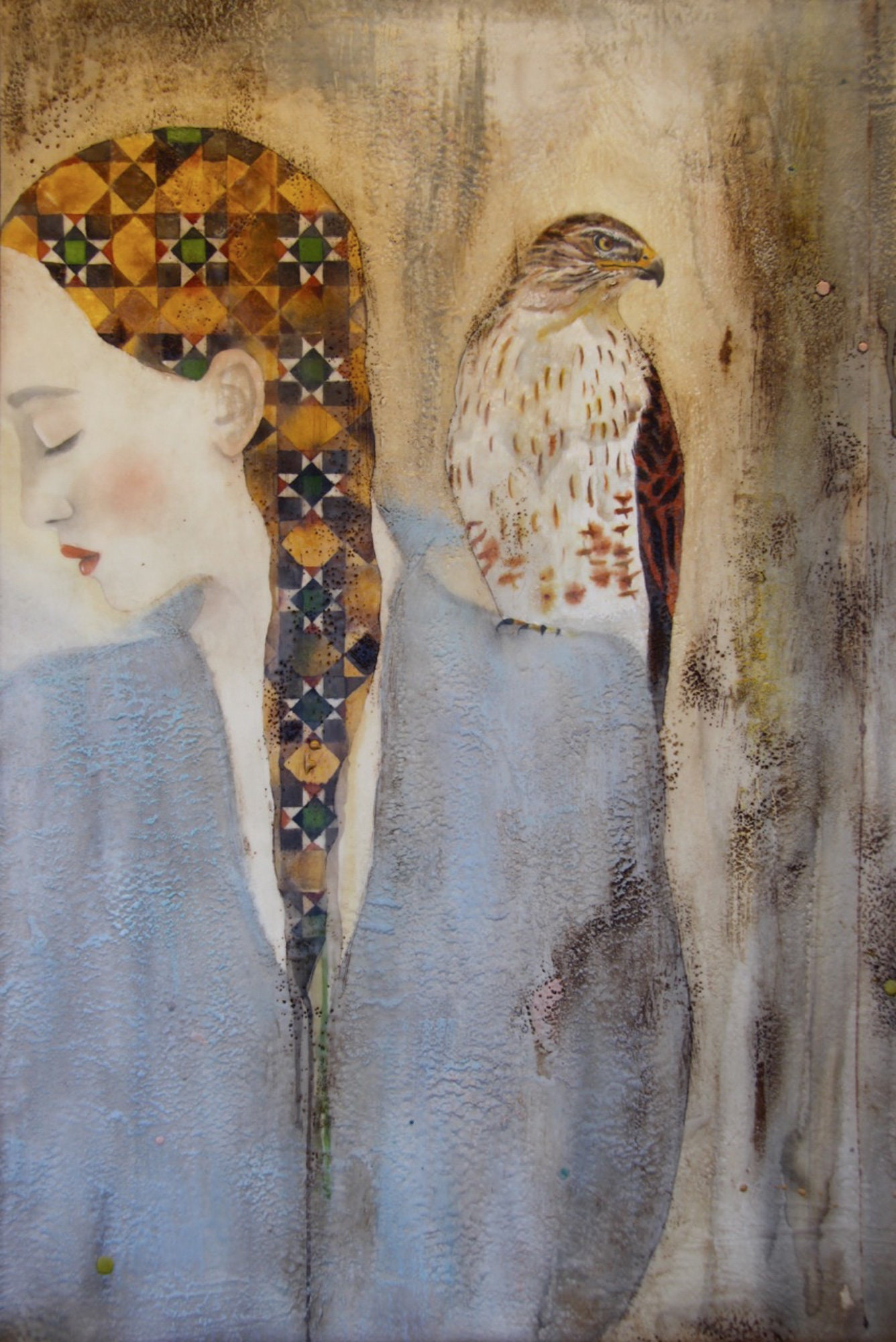 Yarnnakarn ヤナカーン still life bird girl Bird Girl Vase' CR. @iriyamajyu_flowers_and_life #YarnnakarnVase