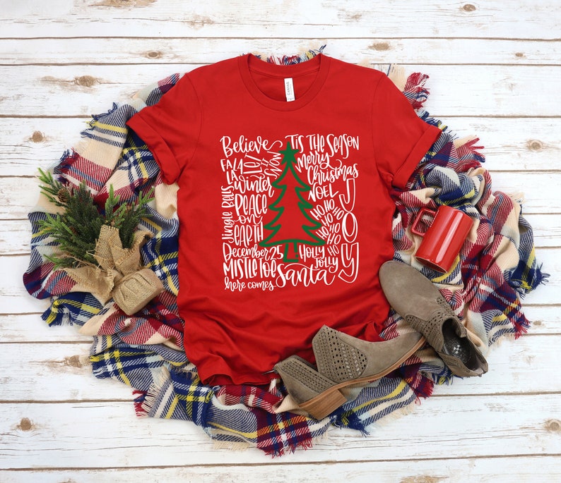 etsy christmas tshirt