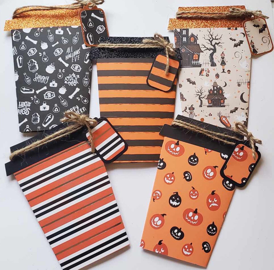 Halloween Gift Card Holders Halloween Gift Birthday Money Etsy