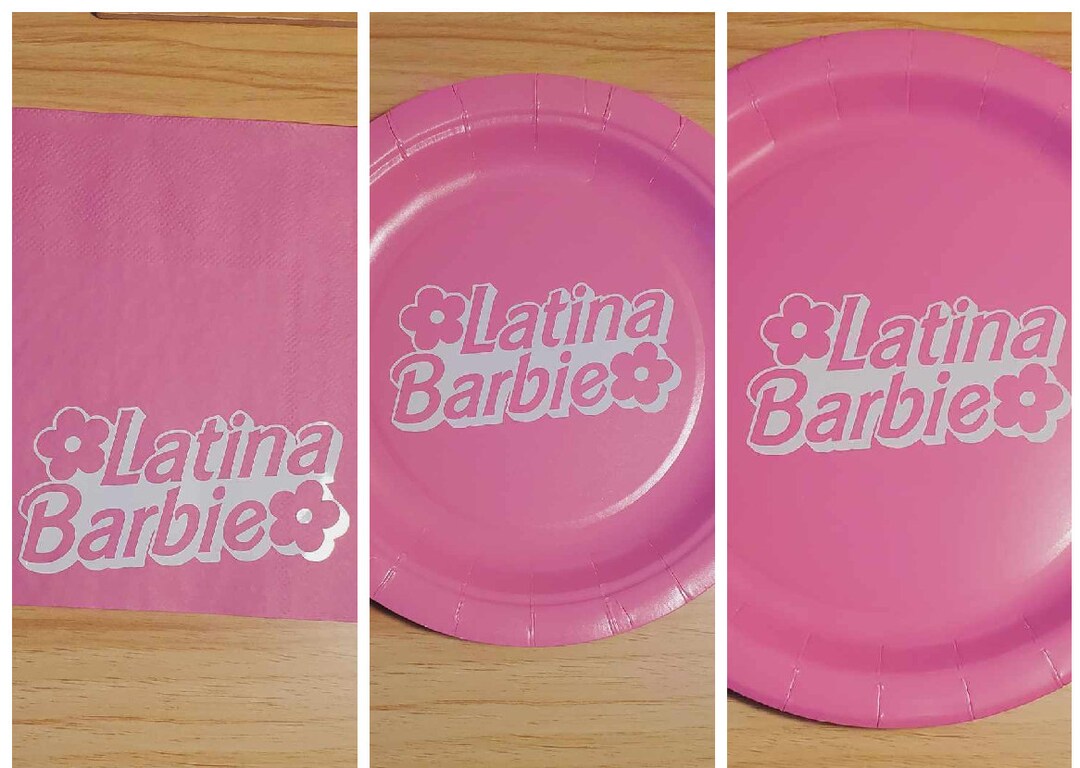 Barbie Plates Napkins Party Birthday Themed - Etsy