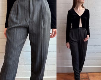90年代ヴィンテージのピンストライプパンツ - Etsy 日本