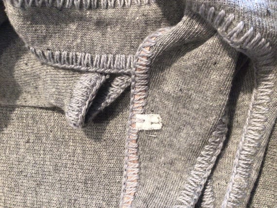 1910s 1920s Gray Knit Slip Dress - Small / Medium - image 8