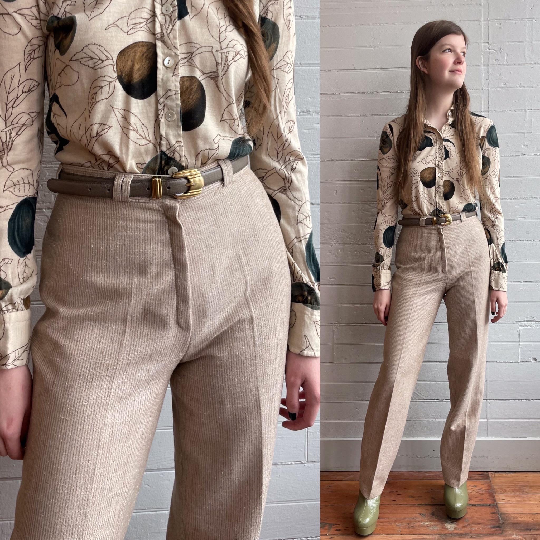 70s Striped Pants - Etsy
