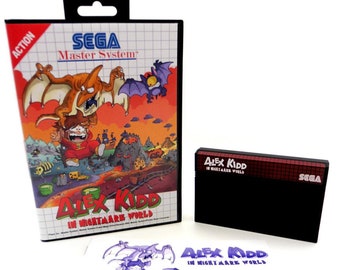 4lex Kidd in Nightmare World SEGA Master System