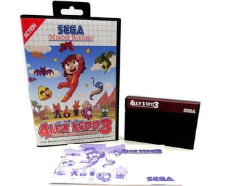 Alex Kidd 3 La malédiction dans Miracle World SEGA Master System