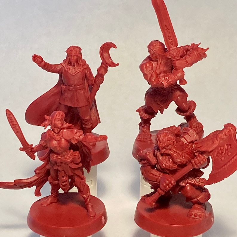 Heroquest 2021 Miniatures Etsy Canada