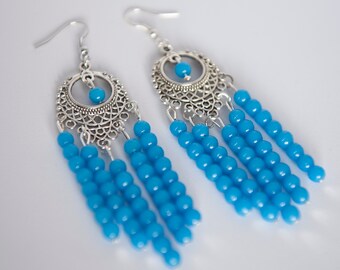 Boucles d'oreilles ethniques