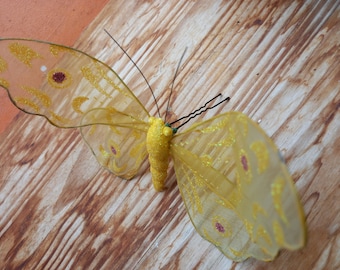 Epingle à cheveux papillon