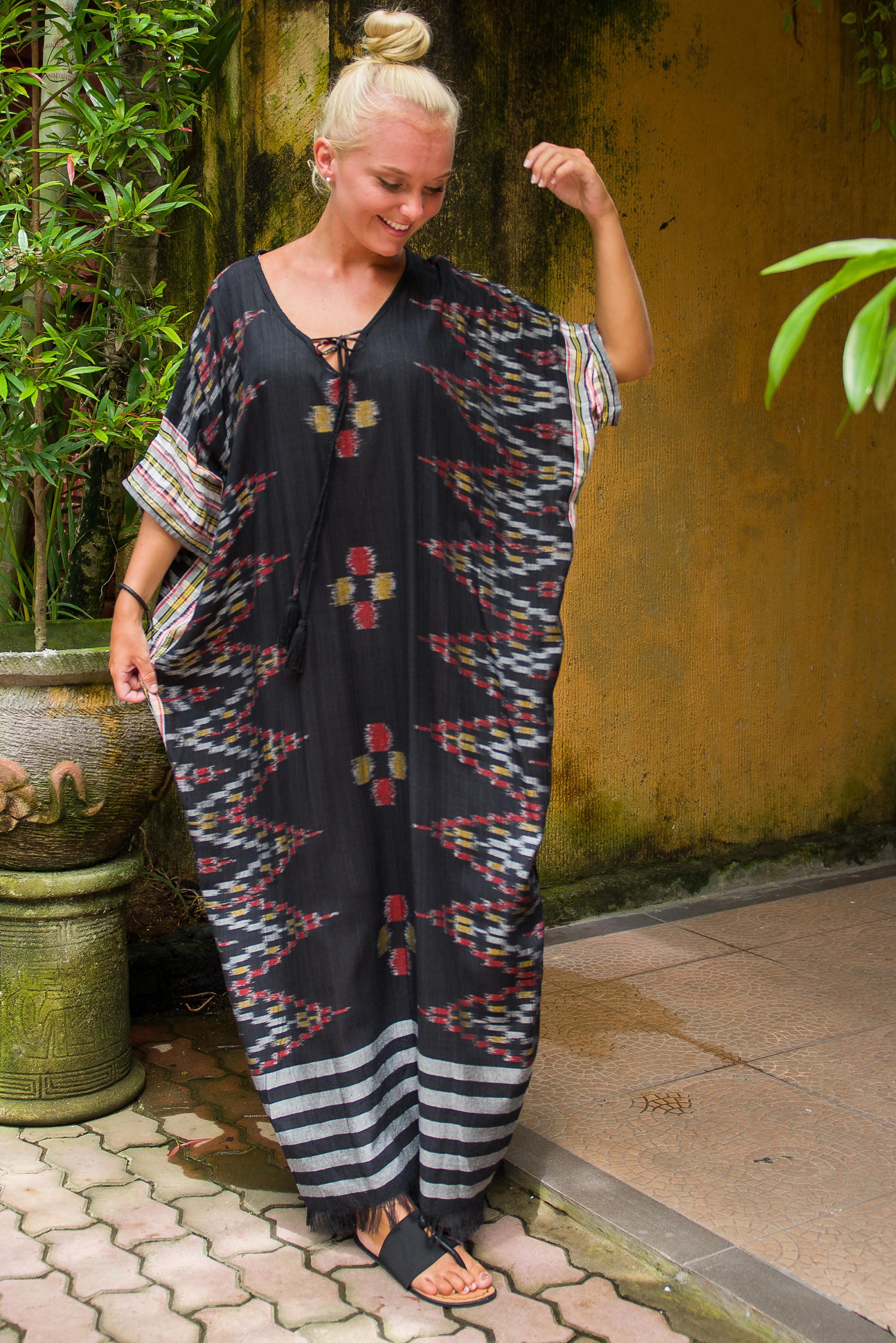 tassel caftan