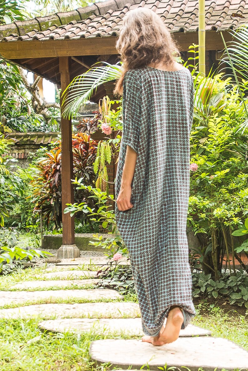 Tassel Kaftan Caftan Loose Dress Tunic Beach Coverups Etsy