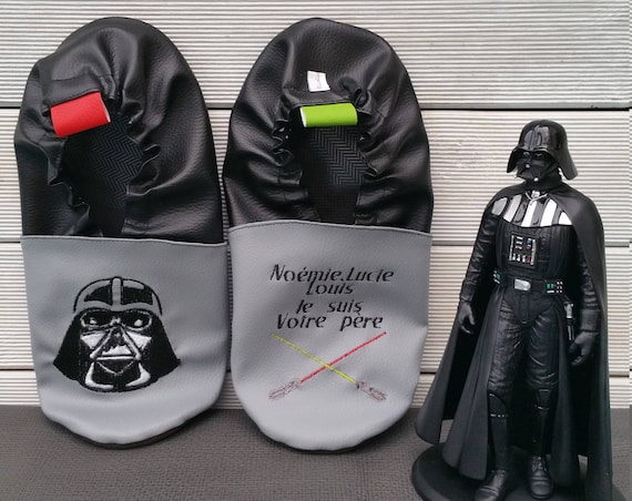 Slippers soft leather, leatherette shoe baby Bootie boy, girl, kids slippers, slippers custom slippers, starwars