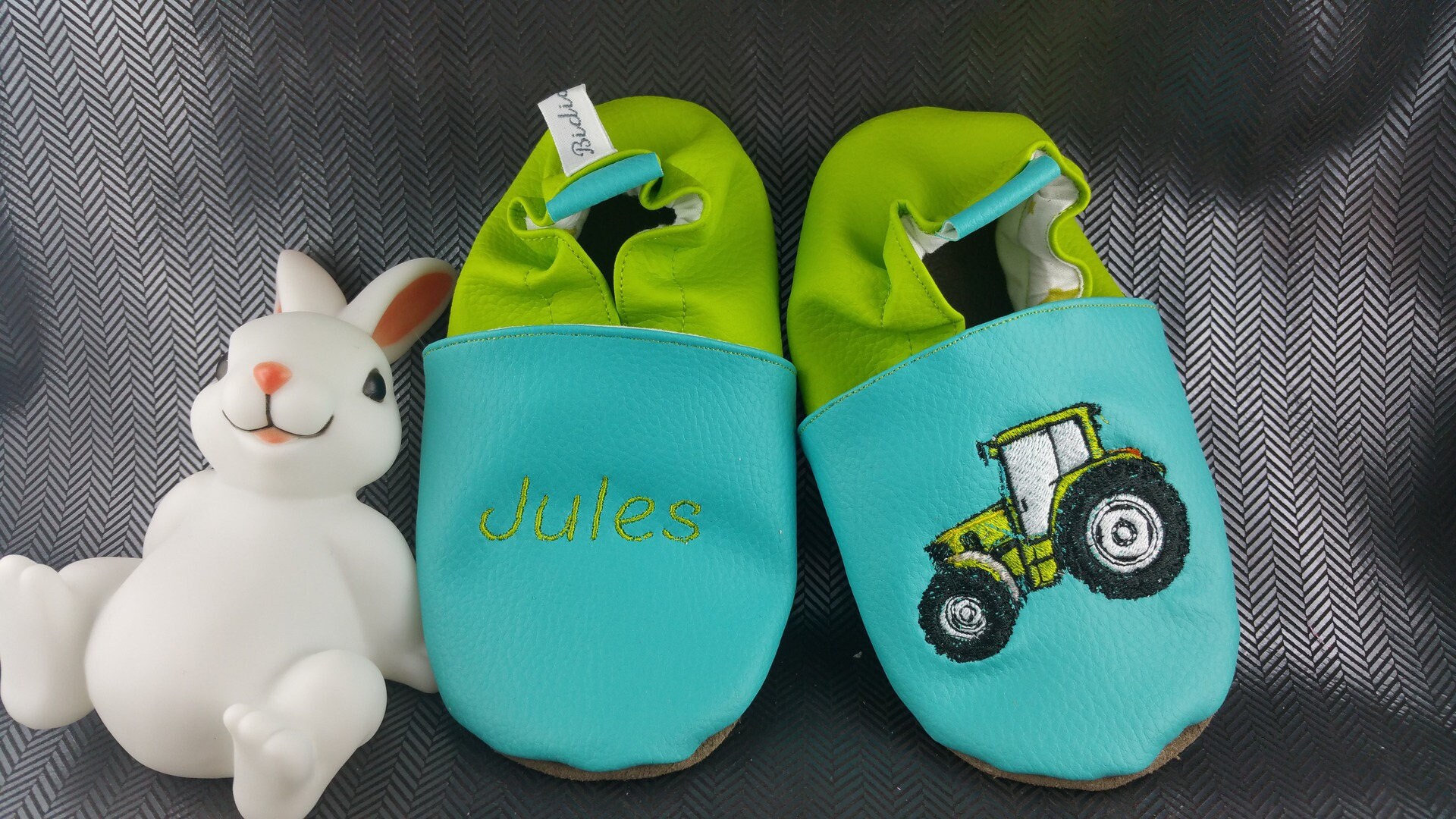 Soft leather slippers, faux leather, baby slipper, boy slipper, girl