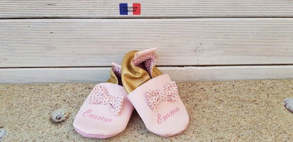 Soft leather slippers, imitation leather, baby slipper, girl slipper, children's slipper, limited edition