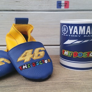Soft leather slippers, imitation leather, baby slipper, boy slipper, girl slipper, child slipper, personalized slipper, motorcycle, gp
