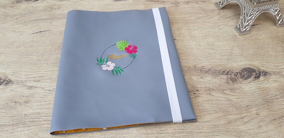 Faux leather health book cover, Angelique order