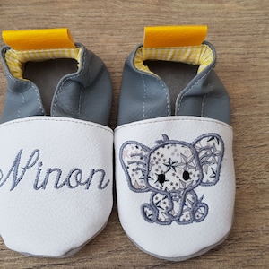 soft slippers with liberty elephant