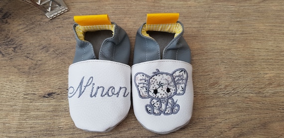 soft slippers with liberty elephant