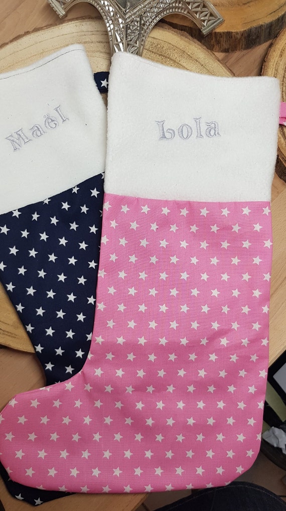 Personalized Christmas boot, personalized Christmas stocking