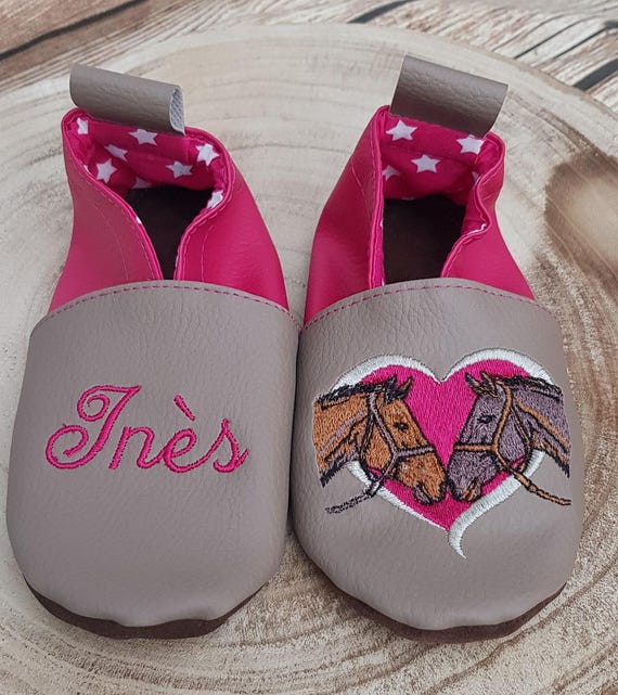 Personalized Soft Slippers, Adult - Comfort and Elegance on Your Feet! -- Horse