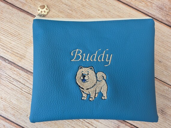 Personalized pouch for dog/cat health record