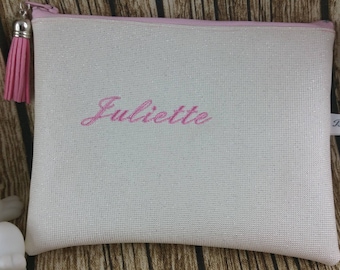 20x15 leather faux clutch, women's clutch, master clutch, mom clutch, handbag clutch, embroidered, custom