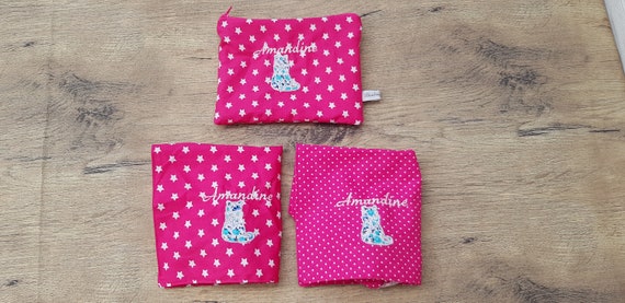 canteen towel, towel, personalized child towel