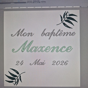 Commande réservée Emilie